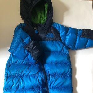 The North Face winter jumpsuit